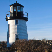 Lighthouse by Hyannis Beach