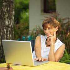 Woman on Laptop