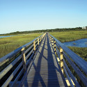 Boardwalk to beach