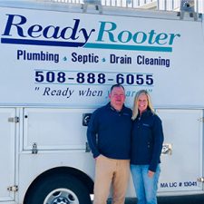 Susan and Kevin Sullivan, owners of Ready Rooter