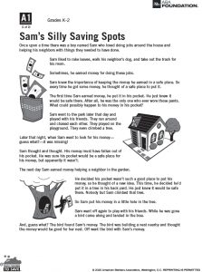 Sam Silly Saving Spots