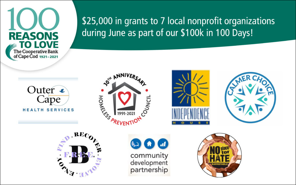 $25,000 awarded to nonprofits in June 2021