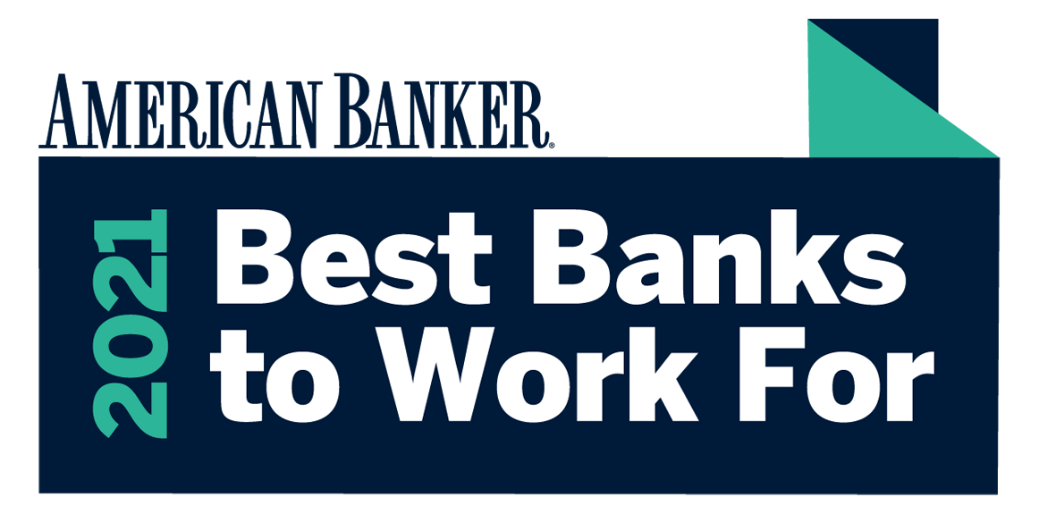 Voted Best Banks to Work For 2021
