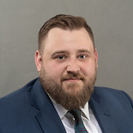 professional headshot of Evan Horton, Assistant Vice President and Branch Manager - Small Business Specialists