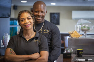 Patrick and Erica Sterling have created a true culinary escape with Island Café and Grill in Hyannis. 